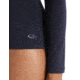 Icebreaker Women Merino 150 Siren LS Sweetheart, Midnight Navy, S, IB103194401S