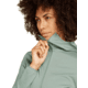 Icebreaker Women Merino 560 Realfleece Elemental LS Zip Hoodie, Moss, L, IBBA56SS01GL