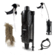 ICOtec PD250 Universal Predator Decoy, Black, Small, ICO30250