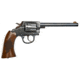 Iver Johnson Arms Target-Sealed-Eight Revolver, .22 Long Rifle, 6in barrel, blued finish steel frame, checkered wood grip, revolving chamber, fixed blade and notch, 8 round cylinder, IJ-TS8-.22LR-6-1-FRRMPG