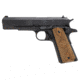 Iver Johnson Arms 1911A1 Pistol, 9mm Luger, 5in barrel, blued finish steel frame, checkered walnut grip, recoil operated semi-automatic, fixed combat, 9 round magazine, IJ-1911A1-9MM-5-1-FRRMPG