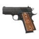 Iver Johnson Arms Thrasher Pistol, .45 ACP, 3.125in barrel, blued finish steel frame, checkered walnut grip, recoil operated semi-automatic, fixed combat, 7 round magazine, IJT-45-3.125-1-FRRMPG