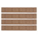 IMI Defense 1913 Picatinny Rail Cover - Pack of 4, Flat Dark Earth, IMI-ZRC1FDE