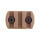 IMI Defense MLK Polymer 3 Notch M-LOK Rail Section, Flat Dark Earth, IMI-PMK03FDE