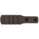 IMI Defense 4 Notch M-LOK Rail Extended Section For Light/Laser Application, Polymer, OD Green, 14541