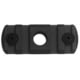 IMI Defense 4 Notch M-LOK Rail Section w/ Integrated QD Port, Aluminum, 14449