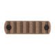 IMI Defense 7 Notch M-Lok Polymer Rail Section, FDE, IMI-PMK07FDE