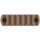 IMI Defense 7 Notch M-LOK Rail Section, Polymer, FDE, 14473