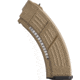 IMI Defense AK-47 7.62X39 30 Round Polymer Rifle Magazine w/ Window, FDE, 30, 74723