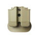 IMI Defense Double Magazine Pouch, Beretta 92, Ruger P95, SIG Sauer P226, Smith &amp; Wesson M&amp;P 357, Smith &amp; Wesson M&amp;P 40, Taurus PT100, Taurus PT800 Series .40 S&amp;W, Flat Dark Earth, IMI-Z2030FDE