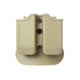 IMI Defense Double Magazine Pouch, 1911 .45 ACP, BUL M-5, Heckler &amp; Koch USP, SIG Sauer P227, SIG Sauer P320 .45 ACP, Taurus PT24/7 OSS .45 ACP, Flat Dark Earth, IMI-Z2050FDE