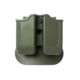 IMI Defense Double Magazine Pouch, 1911 .45 ACP, BUL M-5, Heckler &amp; Koch USP, SIG Sauer P227, SIG Sauer P320 .45 ACP, Taurus PT24/7 OSS .45 ACP, Olive Drab Green, IMI-Z2050O.D. GREEN