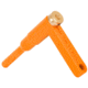 IMI Defense Empty Chamber Ejectable Safety Flag Load Indicator, .223 / 5.56mm, Orange/Brass, 14181