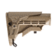 IMI Defense Enhanced M4 Stock w/Polymer Cheek Rest, FDE, IMI-ZS200FDE