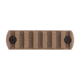 IMI Defense MLK Polymer 7 Notch M-LOK Rail Section, Flat Dark Earth, IMI-PMK07FDE