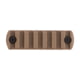 IMI Defense MLK Polymer 7 Notch M-LOK Rail Section, Flat Dark Earth, IMI-PMK07FDE