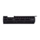 IMI Defense Aluminum OTS Picatinny Handguard, Commando Length, Black, IMI-OTSP1A