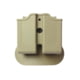 IMI Defense Double Magazine Pouch, 1911, SIG Sauer P220, Smith &amp; Wesson Model 4506, Smith &amp; Wesson Model 4516, Flat Dark Earth, IMI-Z2010FDE