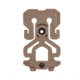 IMI Defense Molle Adapter, Flat Dark Earth, IMI-ZM200F.D.E
