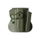 IMI Defense One Piece OWB Paddle Polymer Holster, Sig Sauer P232, Kel-Tec P-3At .380, Ruger LCP .380, O.D. Green, IMI-Z1230 O.D. GREEN