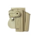 IMI Defense One Piece OWB Paddle Polymer Holster, Sig Sauer Mosquito, FDE, IMI-Z1280FDE