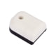 IMI Defense Glock 19X, Glock 26, Glock 19, Glock 17, Glock 28, Glock 22, Glock 27 Pistol Magazine Floorplate, White, IMI-PFP02WHITE
