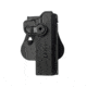 IMI Defense Polymer OWB Paddle Holster, SIG Sauer 1911, SIG Sauer 1911 5in, Black, Right, IMI-Z1100BLACK