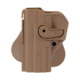 IMI Defense Polymer OWB Paddle Holster, SIG Sauer P220, SIG Sauer P226, SIG Sauer P226 MK25, SIG Sauer P227, SIG Sauer P228, SIG Sauer SP2022, Flat Dark Earth, Left, IMI-Z1290LHFDE
