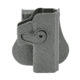 IMI Defense Polymer OWB Paddle Holster, Glock 19, Glock 19X, Glock 28, Glock 32, Glock 45, Glock 23, Flat Dark Earth, Right, IMI-Z1020FDE