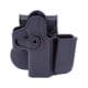 IMI Defense Polymer OWB Paddle Holster, Glock 17, Glock 18, Glock 19, Glock 19X, Glock 28, Glock 31, Glock 32, Glock 36, Glock 45, Glock 22, Glock 23, Black, Right, IMI-Z1023-GK3-BLACK