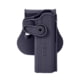 IMI Defense Polymer OWB Paddle Holster, 1911 5in, Black, Right, IMI-Z1030BLACK