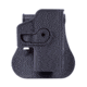 IMI Defense Polymer OWB Paddle Holster, Glock 23 Gen 4, Glock 26 Gen 5, Glock 27 Gen 4, Glock 28 Gen 4, Glock 33 Gen 4, Glock 36 Gen 4, Black, Right, IMI-Z1040BLACK