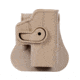 IMI Defense Polymer OWB Paddle Holster, Glock 23 Gen 4, Glock 26 Gen 5, Glock 27 Gen 4, Glock 28 Gen 4, Glock 33 Gen 4, Glock 36 Gen 4, Flat Dark Earth, Right, IMI-Z1040FDE