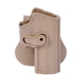 IMI Defense Polymer OWB Paddle Holster, Heckler &amp; Koch USP .40 S&amp;W, Heckler &amp; Koch USP 9mm Luger, Flat Dark Earth, Right, IMI-Z1140FDE