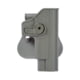 IMI Defense Polymer OWB Paddle Holster, Springfield Armory XD, Springfield Armory XD-M, Flat Dark Earth, Right, IMI-Z1180FDE