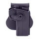 IMI Defense Polymer OWB Paddle Holster, Taurus G2c, Taurus PT24/7 Compact, Taurus PT24/7 Gen 2, Black, Right, IMI-Z1200BLACK