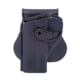 IMI Defense Polymer OWB Paddle Holster, Taurus G2c, Taurus PT24/7 Compact, Taurus PT24/7 Gen 2, Black, Left, IMI-Z1200LHBLACK