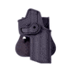 IMI Defense Polymer OWB Paddle Holster, Heckler &amp; Koch USP .45 ACP, Heckler &amp; Koch USP Compact .45 ACP, Black, Right, IMI-Z1220BLACK