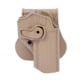 IMI Defense Polymer OWB Paddle Holster, IWI Jericho, Magnum Research Baby Eagle .40 S&amp;W, Magnum Research Baby Eagle 9mm, Flat Dark Earth, Right, IMI-Z1270FDE