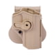 IMI Defense PSL Polymer IWI Jericho, Magnum Research Baby Eagle .40 S&amp;W, Magnum Research Baby Eagle 9mm OWB Paddle Holster, Flat Dark Earth, Right, IMI-Z1300FDE