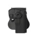 IMI Defense Polymer OWB Paddle Holster, Taurus PT800 Series, Black, Right, IMI-Z1360BLACK