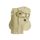 IMI Defense Polymer OWB Paddle Holster, Taurus PT800 Series, Flat Dark Earth, Left, IMI-Z1360LHFDE