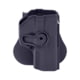 IMI Defense Polymer OWB Paddle Holster, Heckler &amp; Koch P2000, Heckler &amp; Koch P30, Black, Right, IMI-Z1380BLACK
