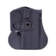 IMI Defense Polymer OWB Paddle Holster, Walther P99, Walther PPQ M1, Walther PPQ M2, Walther PPQ Navy SD, Walther Q5 Match, Black, Left, IMI-Z1420BLACK