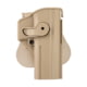 IMI Defense Polymer OWB Paddle Holster, CZ P-09, CZ Shadow 2, Flat Dark Earth, Right, IMI-Z1450FDE
