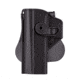 IMI Defense Polymer OWB Paddle Holster, CZ P-09, CZ Shadow 2, Black, Left, IMI-Z1450LHBLACK
