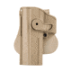 IMI Defense Polymer OWB Paddle Holster, CZ P-09, CZ Shadow 2, Flat Dark Earth, Left, IMI-Z1450LHFDE