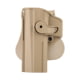 IMI Defense Polymer OWB Paddle Holster, CZ P-09, CZ Shadow 2, Flat Dark Earth, Left, IMI-Z1450LHFDE