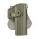 IMI Defense Polymer OWB Paddle Holster, CZ P-09, CZ Shadow 2, Olive Drab Green, Right, IMI-Z1450O.D. GREEN