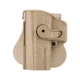 IMI Defense Polymer OWB Paddle Holster, CZ P-07, Flat Dark Earth, Left, IMI-Z1460LHFDE